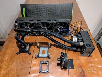 Impianto raffreddamento a liquido PC Custom Loop