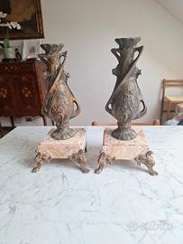 coppia antichi candelabri firmati BONNEFOND C.