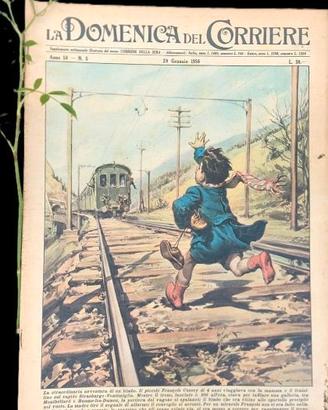 La Domenica del Corriere 29 gennaio 1956 Zeno Colò