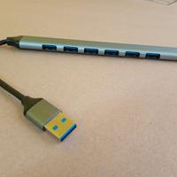 HUB USB 6 PORTE, duplicatore porte