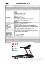 Tapis roulant JK Fitness