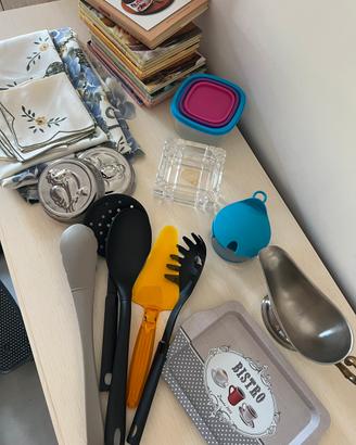 Lotto cucina e casa – utensili + accessori vari