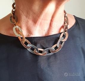 Collane e Bracciale in acciaio Rebecca 