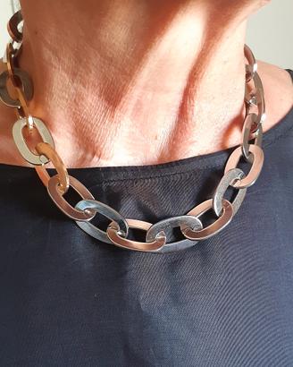 Collane e Bracciale in acciaio Rebecca 