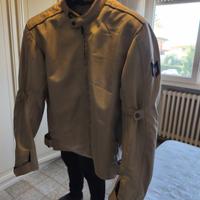giacca per moto s beige