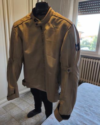 giacca per moto s beige