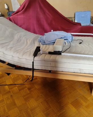 Letto Motorizzato + Materasso Falomo +Kit intermed