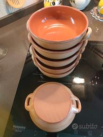 Piatti in terracotta Marrone Chiaro