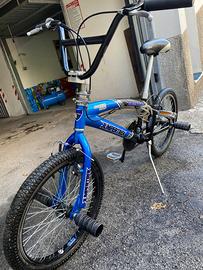 BMX Jumpertrek Freestyle in alluminio blu