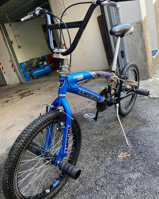 BMX Jumpertrek Freestyle in alluminio blu