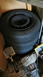 2 cerchi in acciaio per Fiat Punto usati