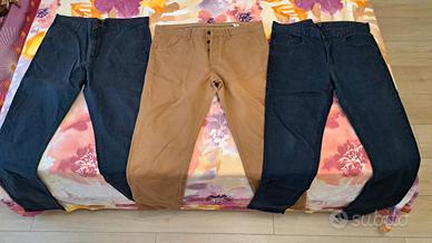 pantaloni primav-estate chino da uomo tg. 50-52