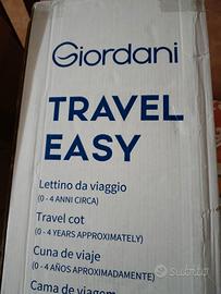 Lettino da viaggio