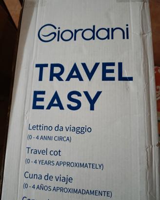 Lettino da viaggio