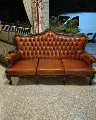 divano e poltrone stile barocco 