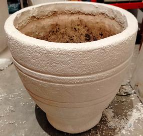 Vaso in cemento da esterno per giardino-terrazzo