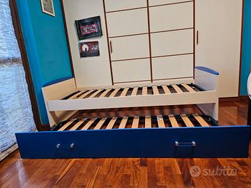 Letto doppio estraibile