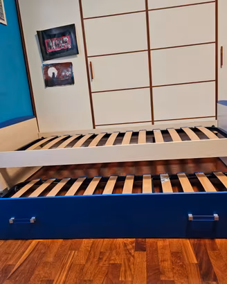 Letto doppio estraibile