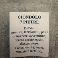 Ciondolo 7 pietre