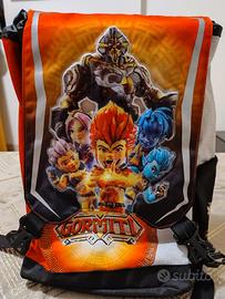 zaino scuola Gormiti