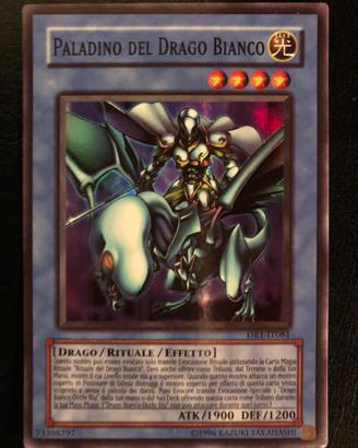 Yugioh paladino del drago bianco dr1 it081 super