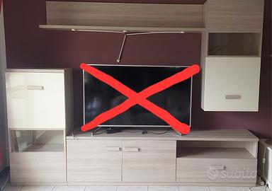 parete attrezzata per soggiorno