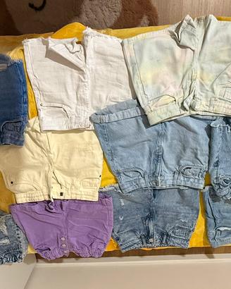 Shorts jeans e gonna jeans