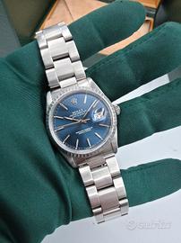 Rolex Datejust 36mm 16220 Blu Anno 1990
