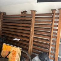 Recinzione in larice