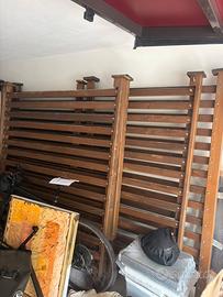 Recinzione in larice