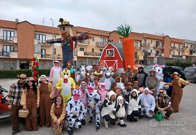 Carro allegorico carnevale fattoria