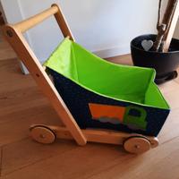 Carrello primi passi in legno