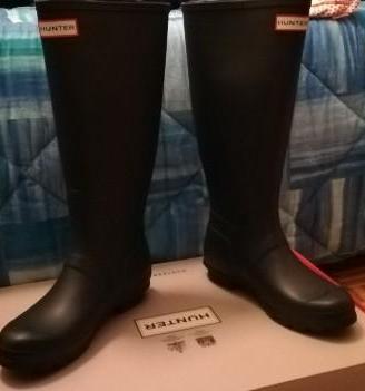 Stivali Hunter blu Navy misura 38