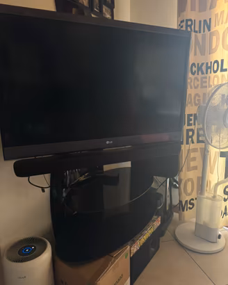 Meliconi Ghost Design Mobile tv Rotation Nero