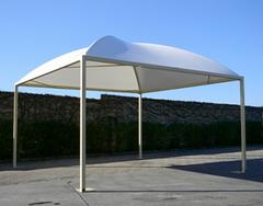 Gazebo per auto mt.5x5 mod. C