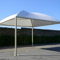 Gazebo per auto mt.5x5 mod. C