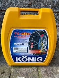 Catene da neve x camper suv furgone Konig T2 16 mm