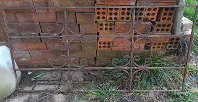 inferriata in ferro vintage per arredamento 