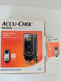 Strisce ACCU-CHEK per 50 test glicemia e tester