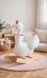 Dondolo Cigno Bianco