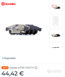 Pastiglie freni jeep Renegade