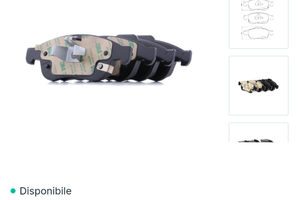 Pastiglie freni jeep Renegade
