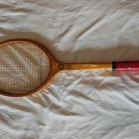 racchetta tennis  legno maxima diana 