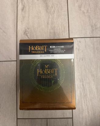 Lo hobbit trilogia steelbook 4K