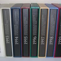 GERMANIA 1991/2000 libri dei BOLLETTINI filatelici