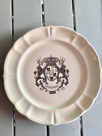 Piatto Richard Ginori  motto Nizza Cavalleria