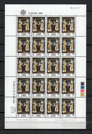 Repubblica di Cipro 1981 Folclore Europa CEPT