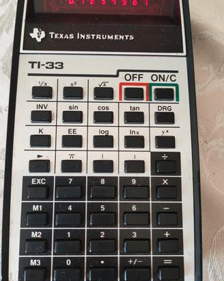 Calcolatrice Texas Instruments TI-33