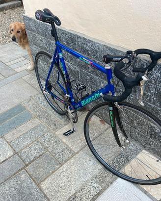 Bicicletta Bianchi in titanio