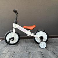 Triciclo per Bambini con Rotelle e Pedali Estraibi